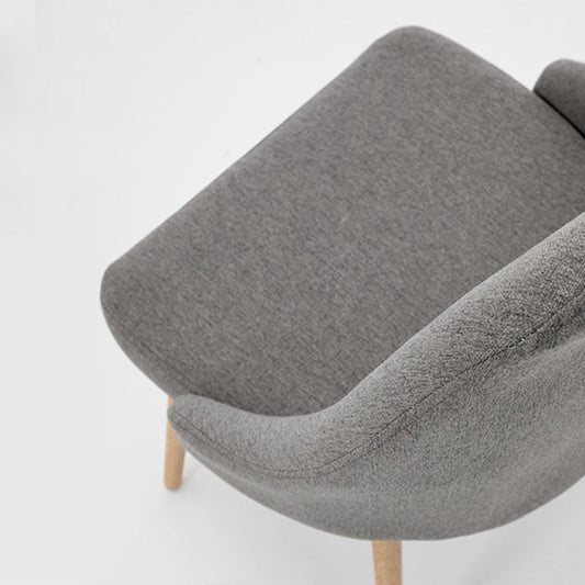 Upholstered Scandinavian Home Side Chair Matte Finish Parsons Dining Chair Clearhalo ' kitchen&dining_furn' 'Dining Chairs' 'Dining Tables & Seating' 'dining_chair' 'furn' 'furn_dining_chair' 'Furniture' 'furniture_dining_chair' 'Kitchen & Dining Furniture' 'kitchen' 4055341