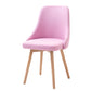 Upholstered Scandinavian Home Side Chair Matte Finish Parsons Dining Chair Pinkish Red 1 Piece Clearhalo ' kitchen&dining_furn' 'Dining Chairs' 'Dining Tables & Seating' 'dining_chair' 'furn' 'furn_dining_chair' 'Furniture' 'furniture_dining_chair' 'Kitchen & Dining Furniture' 'kitchen' 4055343
