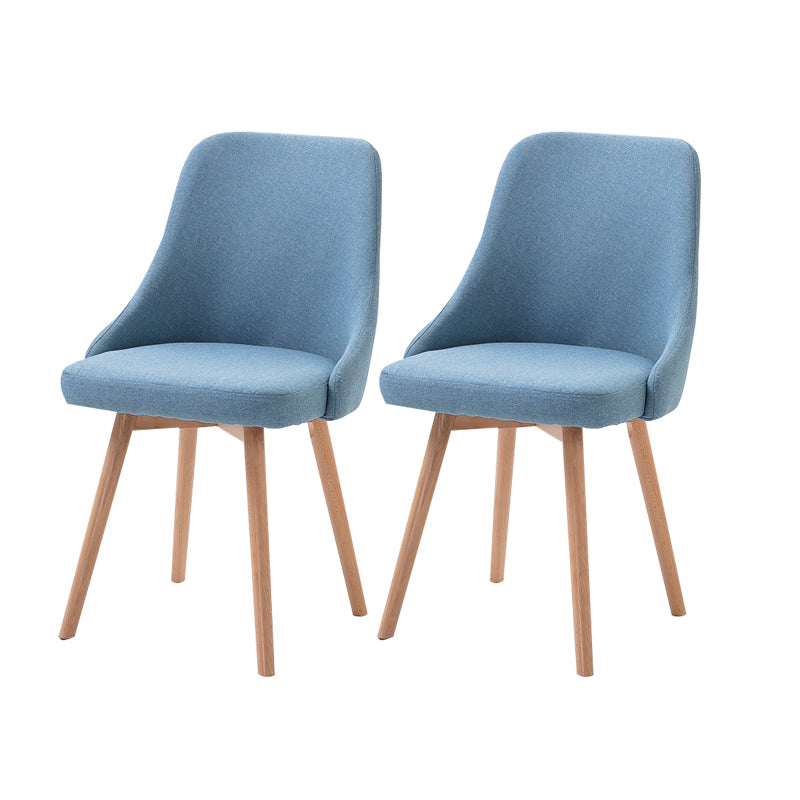 Upholstered Scandinavian Home Side Chair Matte Finish Parsons Dining Chair Light Blue 2 Piece Set Clearhalo ' kitchen&dining_furn' 'Dining Chairs' 'Dining Tables & Seating' 'dining_chair' 'furn' 'furn_dining_chair' 'Furniture' 'furniture_dining_chair' 'Kitchen & Dining Furniture' 'kitchen' 4055368