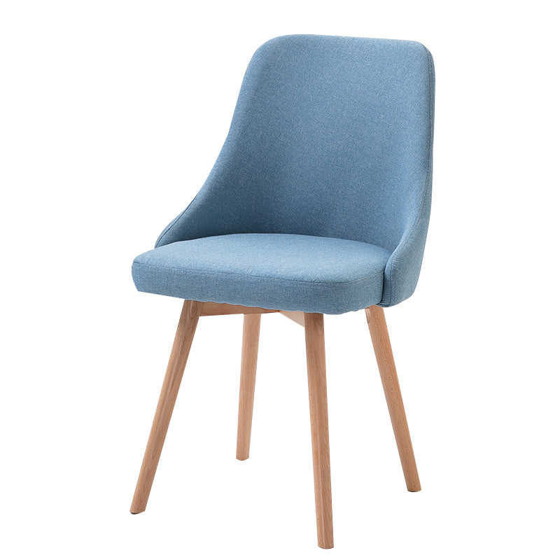 Upholstered Scandinavian Home Side Chair Matte Finish Parsons Dining Chair Sky Blue 1 Piece Clearhalo ' kitchen&dining_furn' 'Dining Chairs' 'Dining Tables & Seating' 'dining_chair' 'furn' 'furn_dining_chair' 'Furniture' 'furniture_dining_chair' 'Kitchen & Dining Furniture' 'kitchen' 4055370