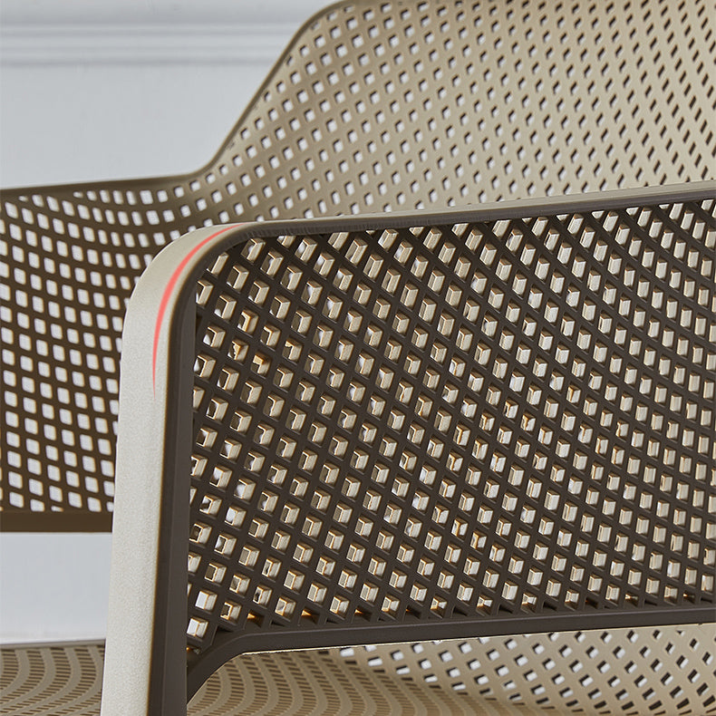 Contemporary Style Dining Room Chairs Stackable Arm Chairs with Plastic Legs Clearhalo ' kitchen&dining_furn' 'Dining Chairs' 'Dining Tables & Seating' 'dining_chair' 'furn' 'furn_dining_chair' 'Furniture' 'furniture_dining_chair' 'Kitchen & Dining Furniture' 'kitchen' 4055384