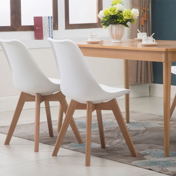 Upholstered Scandinavian Conference Room Side Chair Matte Finish Parsons Dining Chairs Clearhalo ' kitchen&dining_furn' 'Dining Chairs' 'Dining Tables & Seating' 'dining_chair' 'Furniture' 'furniture_dining_chair' 'Kitchen & Dining Furniture' 'kitchen' 4055645