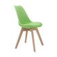 Upholstered Scandinavian Conference Room Side Chair Matte Finish Parsons Dining Chairs Light Green 1 Piece Clearhalo ' kitchen&dining_furn' 'Dining Chairs' 'Dining Tables & Seating' 'dining_chair' 'Furniture' 'furniture_dining_chair' 'Kitchen & Dining Furniture' 'kitchen' 4055671