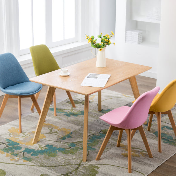 Fabric Scandinavian Conference Room Side Chair Matte Finish Parsons Dining Chair Clearhalo ' kitchen&dining_furn' 'Dining Chairs' 'Dining Tables & Seating' 'dining_chair' 'Furniture' 'furniture_dining_chair' 'Kitchen & Dining Furniture' 'kitchen' 4055750