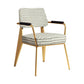 Indoor Scandinavian Armchair Open Back Metal Upholstered Dining Room Chair Grey 1 Piece Brass Gold Clearhalo ' kitchen&dining_furn' 'Dining Chairs' 'Dining Tables & Seating' 'dining_chair' 'furn' 'furn_dining_chair' 'Furniture' 'furniture_dining_chair' 'Kitchen & Dining Furniture' 'kitchen' 4055782