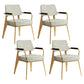 Indoor Scandinavian Armchair Open Back Metal Upholstered Dining Room Chair Grey 4 Piece Set Brass Gold Clearhalo ' kitchen&dining_furn' 'Dining Chairs' 'Dining Tables & Seating' 'dining_chair' 'furn' 'furn_dining_chair' 'Furniture' 'furniture_dining_chair' 'Kitchen & Dining Furniture' 'kitchen' 4055784