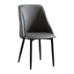Leather Upholstered Armless Dining Chairs Home Side Chairs with Metal Legs Clearhalo ' kitchen&dining_furn' 'Dining Chairs' 'Dining Tables & Seating' 'dining_chair' 'furn' 'furn_dining_chair' 'Furniture' 'furniture_dining_chair' 'Kitchen & Dining Furniture' 'kitchen' 4055807