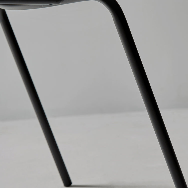 Industrial Metal Dining Room Chair Armless Upholstered Side Leather Chairs for Home Use Clearhalo ' kitchen&dining_furn' 'Dining Chairs' 'Dining Tables & Seating' 'dining_chair' 'furn' 'furn_dining_chair' 'Furniture' 'furniture_dining_chair' 'Kitchen & Dining Furniture' 'kitchen' 4055982