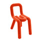 Modern Style Velvet Chairs Set Open Back Side Dining Room Kitchen Chair Orange 1 Piece Clearhalo ' kitchen&dining_furn' 'Dining Chairs' 'Dining Tables & Seating' 'dining_chair' 'furn' 'furn_dining_chair' 'Furniture' 'furniture_dining_chair' 'Kitchen & Dining Furniture' 'kitchen' 4056038