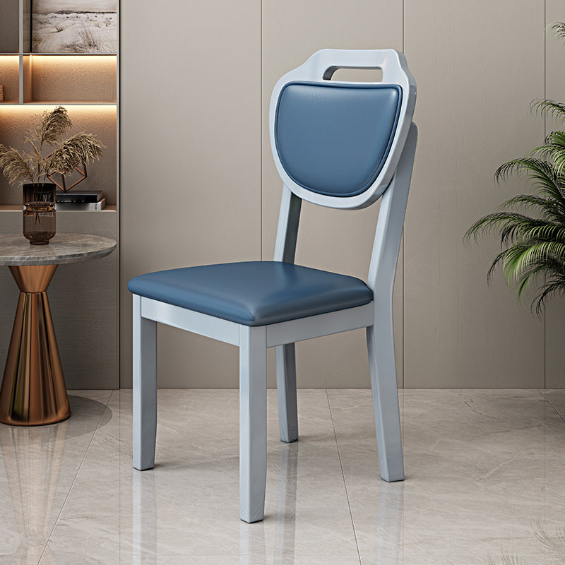 Indoor Scandinavian Side Chair Wood Upholstered Open Back Dining Room Chair Blue 1 Piece Clearhalo ' kitchen&dining_furn' 'Dining Chairs' 'Dining Tables & Seating' 'dining_chair' 'furn' 'furn_dining_chair' 'Furniture' 'furniture_dining_chair' 'Kitchen & Dining Furniture' 'kitchen' 4056049