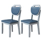 Indoor Scandinavian Side Chair Wood Upholstered Open Back Dining Room Chair Blue 2 Piece Set Clearhalo ' kitchen&dining_furn' 'Dining Chairs' 'Dining Tables & Seating' 'dining_chair' 'furn' 'furn_dining_chair' 'Furniture' 'furniture_dining_chair' 'Kitchen & Dining Furniture' 'kitchen' 4056050