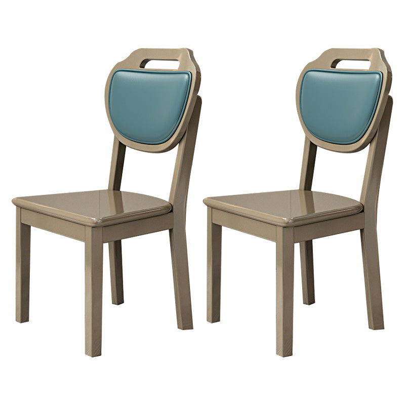 Indoor Scandinavian Side Chair Wood Upholstered Open Back Dining Room Chair Aqua 2 Piece Set Clearhalo ' kitchen&dining_furn' 'Dining Chairs' 'Dining Tables & Seating' 'dining_chair' 'furn' 'furn_dining_chair' 'Furniture' 'furniture_dining_chair' 'Kitchen & Dining Furniture' 'kitchen' 4056055