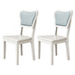 Indoor Scandinavian Side Chair Wood Upholstered Open Back Dining Room Chair Gray-Green 2 Piece Set Clearhalo ' kitchen&dining_furn' 'Dining Chairs' 'Dining Tables & Seating' 'dining_chair' 'furn' 'furn_dining_chair' 'Furniture' 'furniture_dining_chair' 'Kitchen & Dining Furniture' 'kitchen' 4056063