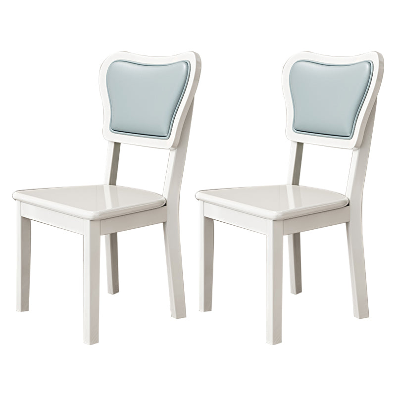 Indoor Scandinavian Side Chair Wood Upholstered Open Back Dining Room Chair Gray-Green 2 Piece Set Clearhalo ' kitchen&dining_furn' 'Dining Chairs' 'Dining Tables & Seating' 'dining_chair' 'furn' 'furn_dining_chair' 'Furniture' 'furniture_dining_chair' 'Kitchen & Dining Furniture' 'kitchen' 4056063