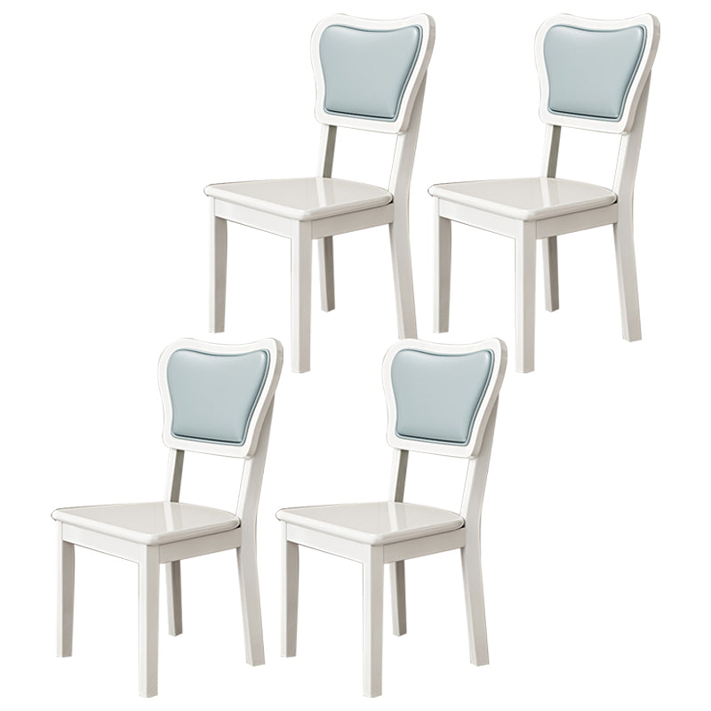 Indoor Scandinavian Side Chair Wood Upholstered Open Back Dining Room Chair Gray-Green 4 Piece Set Clearhalo ' kitchen&dining_furn' 'Dining Chairs' 'Dining Tables & Seating' 'dining_chair' 'furn' 'furn_dining_chair' 'Furniture' 'furniture_dining_chair' 'Kitchen & Dining Furniture' 'kitchen' 4056064