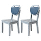 Indoor Scandinavian Side Chair Wood Upholstered Open Back Dining Room Chair Gray-Blue 2 Piece Set Clearhalo ' kitchen&dining_furn' 'Dining Chairs' 'Dining Tables & Seating' 'dining_chair' 'furn' 'furn_dining_chair' 'Furniture' 'furniture_dining_chair' 'Kitchen & Dining Furniture' 'kitchen' 4056069