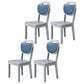 Indoor Scandinavian Side Chair Wood Upholstered Open Back Dining Room Chair Gray-Blue 4 Piece Set Clearhalo ' kitchen&dining_furn' 'Dining Chairs' 'Dining Tables & Seating' 'dining_chair' 'furn' 'furn_dining_chair' 'Furniture' 'furniture_dining_chair' 'Kitchen & Dining Furniture' 'kitchen' 4056070
