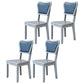 Indoor Scandinavian Side Chair Wood Upholstered Open Back Dining Room Chair Gray Blue 4 Piece Set Clearhalo ' kitchen&dining_furn' 'Dining Chairs' 'Dining Tables & Seating' 'dining_chair' 'furn' 'furn_dining_chair' 'Furniture' 'furniture_dining_chair' 'Kitchen & Dining Furniture' 'kitchen' 4056086