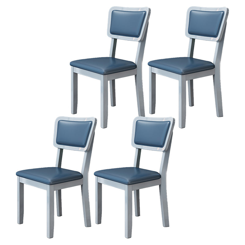 Indoor Scandinavian Side Chair Wood Upholstered Open Back Dining Room Chair Navy Blue 4 Piece Set Clearhalo ' kitchen&dining_furn' 'Dining Chairs' 'Dining Tables & Seating' 'dining_chair' 'furn' 'furn_dining_chair' 'Furniture' 'furniture_dining_chair' 'Kitchen & Dining Furniture' 'kitchen' 4056089