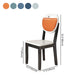 Indoor Scandinavian Side Chair Wood Upholstered Open Back Dining Room Chair Clearhalo ' kitchen&dining_furn' 'Dining Chairs' 'Dining Tables & Seating' 'dining_chair' 'furn' 'furn_dining_chair' 'Furniture' 'furniture_dining_chair' 'Kitchen & Dining Furniture' 'kitchen' 4056093