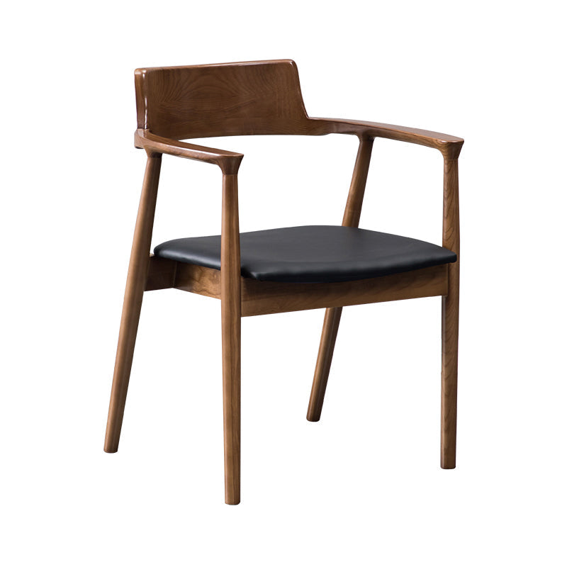 Traditional Style Ash Wood Chairs Kitchen Dining Open Back Arm Chair Set Clearhalo ' kitchen&dining_furn' 'Dining Chairs' 'Dining Tables & Seating' 'dining_chair' 'furn' 'furn_dining_chair' 'Furniture' 'furniture_dining_chair' 'Kitchen & Dining Furniture' 'kitchen' 4056126