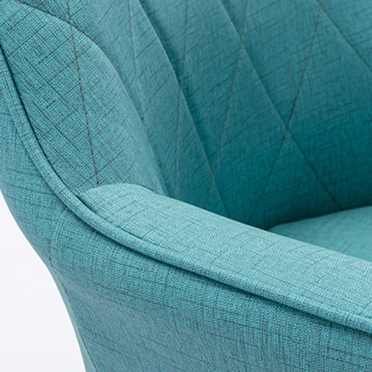 Upholstered Dining Arm Chair Solid Back Armchair with Wood Legs (Set of 2) Clearhalo ' kitchen&dining_furn' 'Dining Chairs' 'Dining Tables & Seating' 'dining_chair' 'furn' 'furn_dining_chair' 'Furniture' 'furniture_dining_chair' 'Kitchen & Dining Furniture' 'kitchen' 4056224