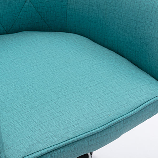 Upholstered Dining Arm Chair Solid Back Armchair with Wood Legs (Set of 2) Clearhalo ' kitchen&dining_furn' 'Dining Chairs' 'Dining Tables & Seating' 'dining_chair' 'furn' 'furn_dining_chair' 'Furniture' 'furniture_dining_chair' 'Kitchen & Dining Furniture' 'kitchen' 4056225