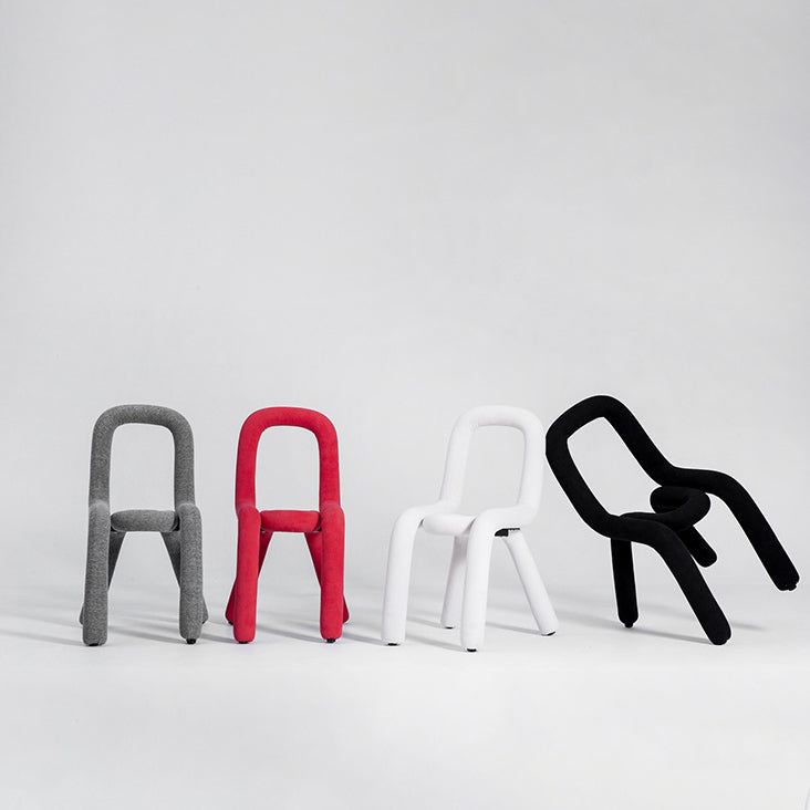 Contemporary Style Velvet Chairs Open Back Side Kitchen Dining Room Chair Clearhalo ' kitchen&dining_furn' 'Dining Chairs' 'Dining Tables & Seating' 'dining_chair' 'furn' 'furn_dining_chair' 'Furniture' 'furniture_dining_chair' 'Kitchen & Dining Furniture' 'kitchen' 4056237