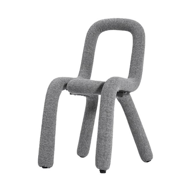 Contemporary Style Velvet Chairs Open Back Side Kitchen Dining Room Chair Silver 1 Piece Clearhalo ' kitchen&dining_furn' 'Dining Chairs' 'Dining Tables & Seating' 'dining_chair' 'furn' 'furn_dining_chair' 'Furniture' 'furniture_dining_chair' 'Kitchen & Dining Furniture' 'kitchen' 4056241