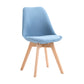 Scandinavian Bedroom Upholstered Side Chair Matte Finish Parsons Dining Chair Light Blue 1 Piece Clearhalo ' kitchen&dining_furn' 'Dining Chairs' 'Dining Tables & Seating' 'dining_chair' 'Furniture' 'furniture_dining_chair' 'Kitchen & Dining Furniture' 'kitchen' 4056337