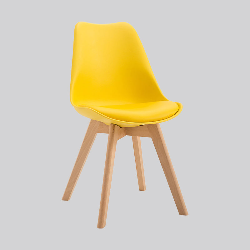 Scandinavian Restaurant Upholstered Side Chair Matte Finish Parsons Dining Chair Clearhalo ' kitchen&dining_furn' 'Dining Chairs' 'Dining Tables & Seating' 'dining_chair' 'Furniture' 'furniture_dining_chair' 'Kitchen & Dining Furniture' 'kitchen' 4056358