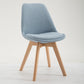 Scandinavian Restaurant Upholstered Side Chair Matte Finish Parsons Dining Chair Light Blue 1 Piece Clearhalo ' kitchen&dining_furn' 'Dining Chairs' 'Dining Tables & Seating' 'dining_chair' 'Furniture' 'furniture_dining_chair' 'Kitchen & Dining Furniture' 'kitchen' 4056377