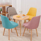 Upholstered Armless Dining Chairs Scandinavian Side Dining Chairs with Wood Legs Clearhalo ' kitchen&dining_furn' 'Dining Chairs' 'Dining Tables & Seating' 'dining_chair' 'furn' 'furn_dining_chair' 'Furniture' 'furniture_dining_chair' 'Kitchen & Dining Furniture' 'kitchen' 4056643