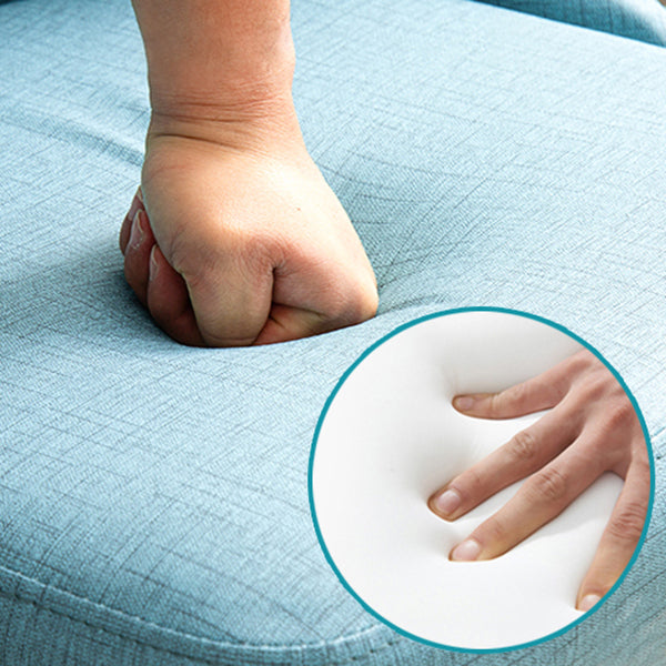 Upholstered Armless Dining Chairs Scandinavian Side Dining Chairs with Wood Legs Clearhalo ' kitchen&dining_furn' 'Dining Chairs' 'Dining Tables & Seating' 'dining_chair' 'furn' 'furn_dining_chair' 'Furniture' 'furniture_dining_chair' 'Kitchen & Dining Furniture' 'kitchen' 4056653