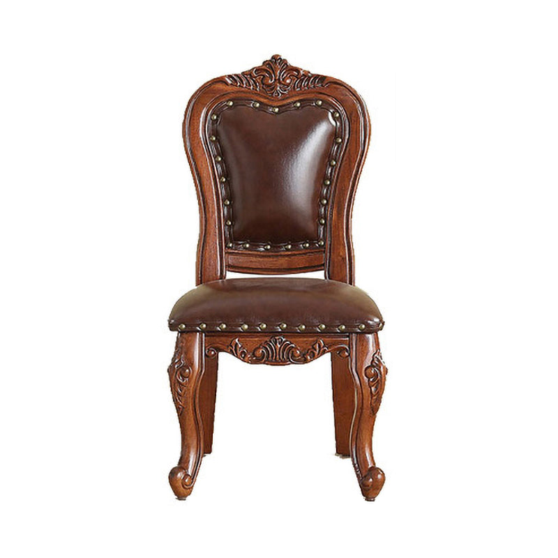 Traditional Wood Dining Armless Chair Open Back Dining Side Chair for Restaurant Brown 1 Piece Clearhalo ' kitchen&dining_furn' 'Dining Chairs' 'Dining Tables & Seating' 'dining_chair' 'furn' 'furn_dining_chair' 'Furniture' 'furniture_dining_chair' 'Kitchen & Dining Furniture' 'kitchen' 4056683