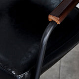 Industrial Metal Dining Room Chair Arm Open Back Dining Side Chair for Home Use Clearhalo ' kitchen&dining_furn' 'Dining Chairs' 'Dining Tables & Seating' 'dining_chair' 'furn' 'furn_dining_chair' 'Furniture' 'furniture_dining_chair' 'Kitchen & Dining Furniture' 'kitchen' 4056763