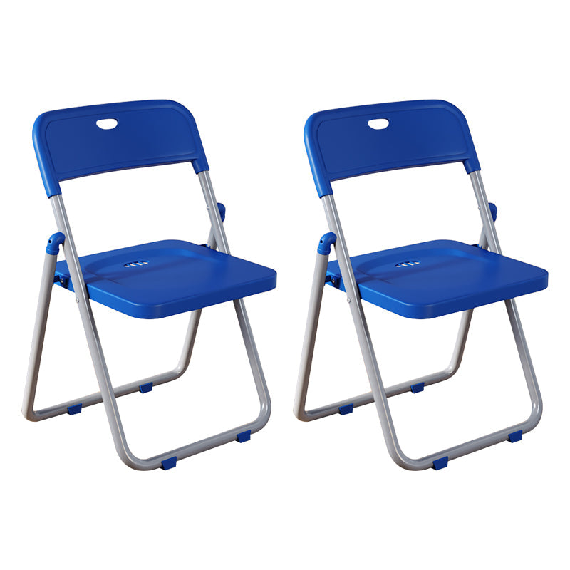 Contemporary Home Metal Dining Chair Open Back Armless Dining Side Chair Blue 2 Piece Set Clearhalo ' kitchen&dining_furn' 'Dining Chairs' 'Dining Tables & Seating' 'dining_chair' 'furn' 'furn_dining_chair' 'Furniture' 'furniture_dining_chair' 'Kitchen & Dining Furniture' 'kitchen' 4056790