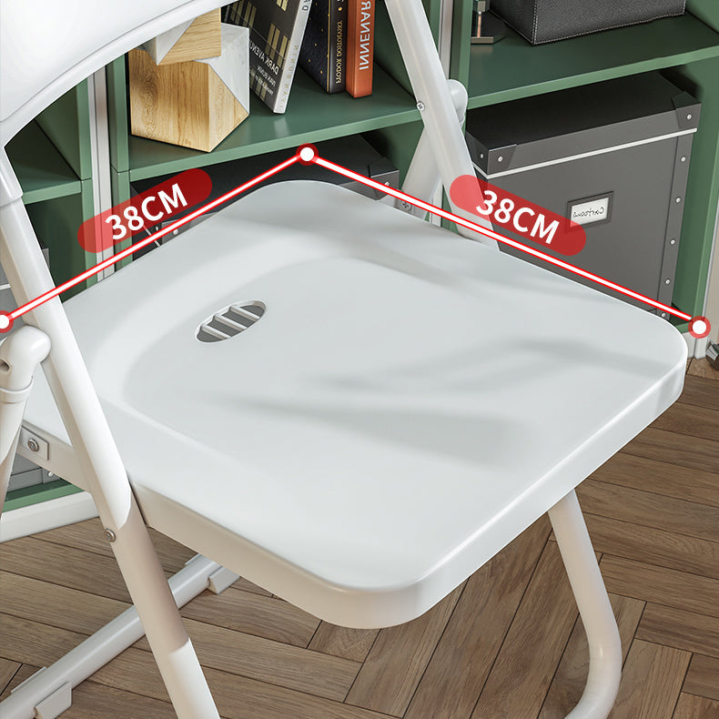 Contemporary Home Metal Dining Chair Open Back Armless Dining Side Chair Clearhalo ' kitchen&dining_furn' 'Dining Chairs' 'Dining Tables & Seating' 'dining_chair' 'furn' 'furn_dining_chair' 'Furniture' 'furniture_dining_chair' 'Kitchen & Dining Furniture' 'kitchen' 4056802