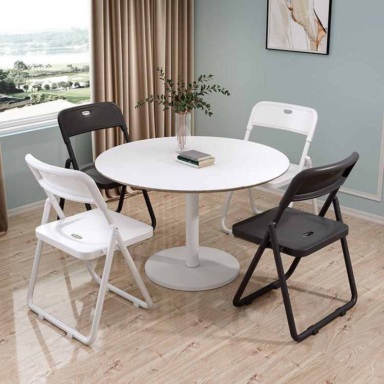 Contemporary Home Metal Dining Chair Open Back Armless Dining Side Chair Clearhalo ' kitchen&dining_furn' 'Dining Chairs' 'Dining Tables & Seating' 'dining_chair' 'furn' 'furn_dining_chair' 'Furniture' 'furniture_dining_chair' 'Kitchen & Dining Furniture' 'kitchen' 4056805