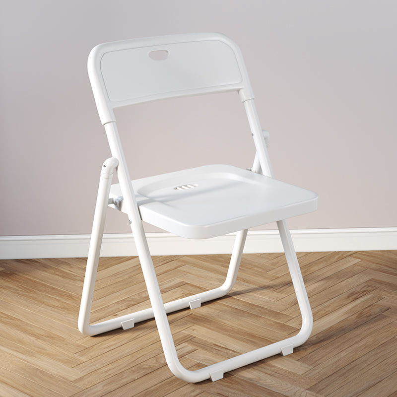 Contemporary Home Metal Dining Chair Open Back Armless Dining Side Chair Ivory 1 Piece Clearhalo ' kitchen&dining_furn' 'Dining Chairs' 'Dining Tables & Seating' 'dining_chair' 'furn' 'furn_dining_chair' 'Furniture' 'furniture_dining_chair' 'Kitchen & Dining Furniture' 'kitchen' 4056816