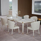 Medieval Modern Luxury Sintered Stone Top Dining Table Rectangle Table in White with 4 Legs Clearhalo ' dining_table' 'Dining Tables & Seating' 'Dining Tables' 'furn' 'furn_dining_table' 'Furniture' 'furniture_dining_table' 'Kitchen & Dining Furniture' 'kitchen&dining_furn' 'kitchen' 'kitchen_dining_table' 4060535