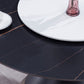 Traditional Luxury Dining Room Table Rectangle Sintered Stone Table with Pedestal Base Clearhalo ' dining_table' 'Dining Tables & Seating' 'Dining Tables' 'furn' 'furn_dining_table' 'Furniture' 'furniture_dining_table' 'Kitchen & Dining Furniture' 'kitchen&dining_furn' 'kitchen' 'kitchen_dining_table' 4060701
