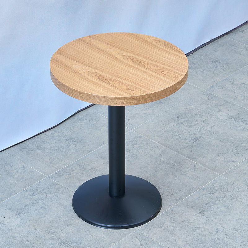 Industrial Style Dining Room Table Metal Base Table for Home Kitchen Dinner Round Black Without Chairs Clearhalo ' dining_table' 'Dining Tables & Seating' 'Dining Tables' 'furn' 'furn_dining_table' 'Furniture' 'furniture_dining_table' 'Kitchen & Dining Furniture' 'kitchen&dining_furn' 'kitchen' 'kitchen_dining_table' 4060860