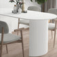 Contemporary Style Oval Dining Table Solid Wood Furniture for Dining Room Clearhalo ' dining_table' 'Dining Tables & Seating' 'Dining Tables' 'furn' 'furn_dining_table' 'Furniture' 'furniture_dining_table' 'Kitchen & Dining Furniture' 'kitchen&dining_furn' 'kitchen' 'kitchen_dining_table' 4060951