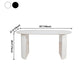 Contemporary Style Oval Dining Table Solid Wood Furniture for Dining Room Clearhalo ' dining_table' 'Dining Tables & Seating' 'Dining Tables' 'furn' 'furn_dining_table' 'Furniture' 'furniture_dining_table' 'Kitchen & Dining Furniture' 'kitchen&dining_furn' 'kitchen' 'kitchen_dining_table' 4060952