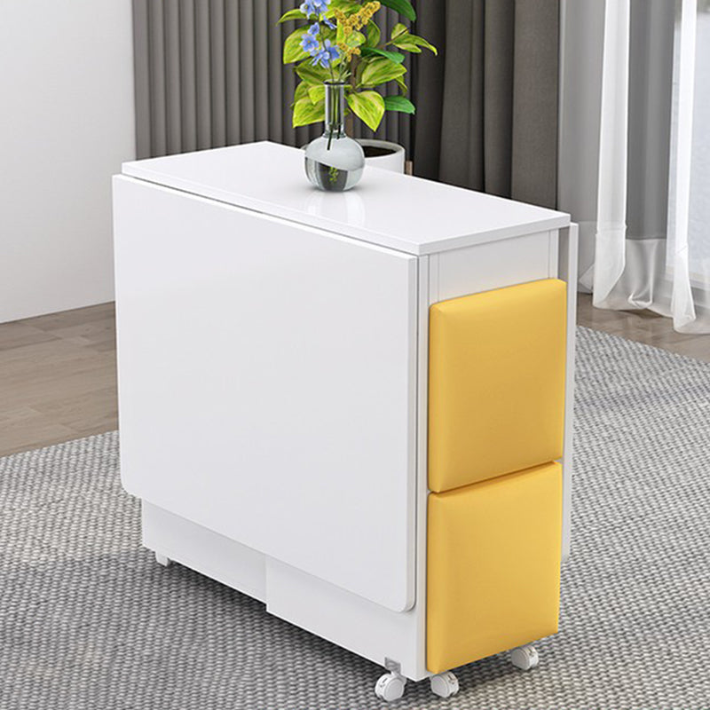 Contemporary Faux Marble Multifunction Table Single Rectangle Table (table only) Clearhalo ' dining_table' 'Dining Tables & Seating' 'Dining Tables' 'furn' 'furn_dining_table' 'Furniture' 'furniture_dining_table' 'Kitchen & Dining Furniture' 'kitchen&dining_furn' 'kitchen' 'kitchen_dining_table' 4060972