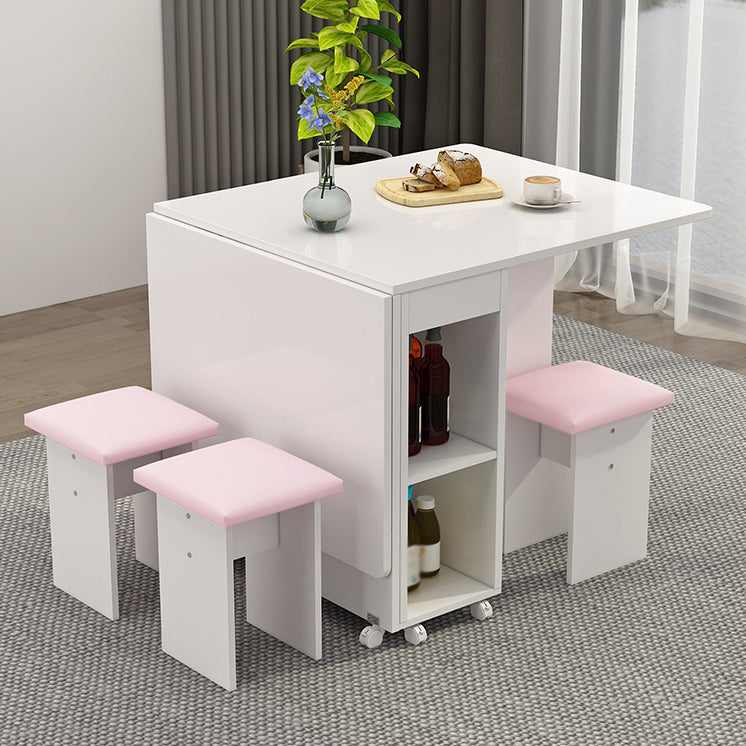 Contemporary Faux Marble Multifunction Table Single Rectangle Table (table only) Clearhalo ' dining_table' 'Dining Tables & Seating' 'Dining Tables' 'furn' 'furn_dining_table' 'Furniture' 'furniture_dining_table' 'Kitchen & Dining Furniture' 'kitchen&dining_furn' 'kitchen' 'kitchen_dining_table' 4060975