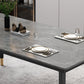 Modern Sintered Stone Top Table Rectangle Kitchen Dining Table with 4 Legs Base Clearhalo ' dining_table' 'Dining Tables & Seating' 'Dining Tables' 'furn' 'furn_dining_table' 'Furniture' 'furniture_dining_table' 'Kitchen & Dining Furniture' 'kitchen&dining_furn' 'kitchen' 'kitchen_dining_table' 4061037