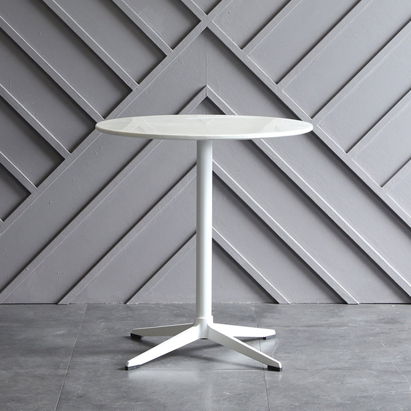 Metal Traditional Luxury Round Dining Table Manufactured Wood Indoor Table for Kitchen White Without Chairs Clearhalo ' dining_table' 'Dining Tables & Seating' 'Dining Tables' 'furn' 'furn_dining_table' 'Furniture' 'furniture_dining_table' 'Kitchen & Dining Furniture' 'kitchen&dining_furn' 'kitchen' 'kitchen_dining_table' 4061126