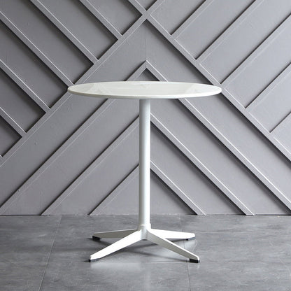 Metal Traditional Luxury Round Dining Table Manufactured Wood Indoor Table for Kitchen White Without Chairs Clearhalo ' dining_table' 'Dining Tables & Seating' 'Dining Tables' 'furn' 'furn_dining_table' 'Furniture' 'furniture_dining_table' 'Kitchen & Dining Furniture' 'kitchen&dining_furn' 'kitchen' 'kitchen_dining_table' 4061126